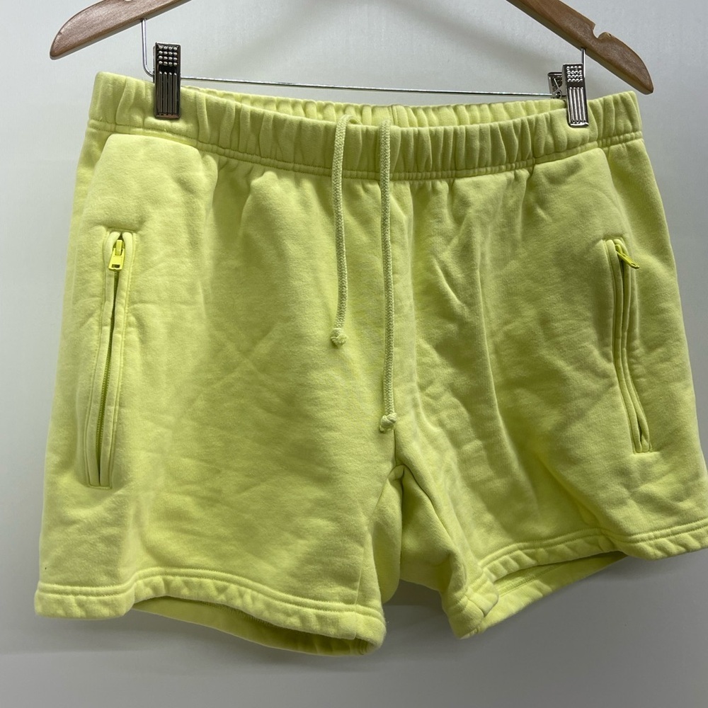 KHY Lemon Yellow Women's Athletic‎ Shorts